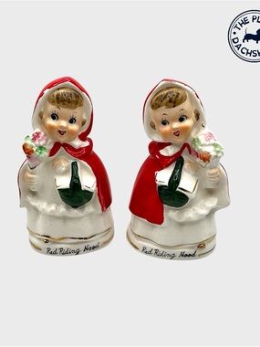 Vintage Relco Red Riding Hood Shakers